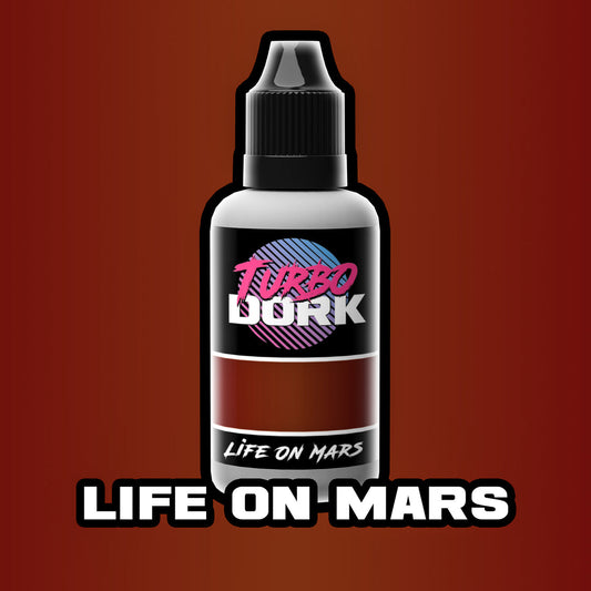 Life On Mars - Red Orange Metallic Paint - TurboDork - 20 mL Dropper Bottle