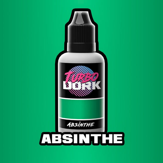 Absinthe - Metallic Green Paint - TurboDork - 20 mL Dropper Bottle - Gootzy Gaming