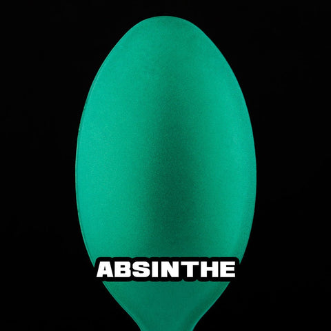 Absinthe - Metallic Green Paint - TurboDork - 20 mL Dropper Bottle - Gootzy Gaming