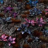 Laser Plants - Alien Rosette - Gamers Grass - 47 Plastic Folding Plants