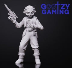 Alien Space Prophet - Mercenary Pose - Single Miniature - SW Legion Compatible (38-40mm tall) Resin 3D Print - Gootzy Gaming - Gootzy Gaming