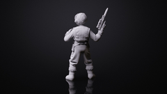 Alien Space Prophet - Mercenary Pose - Single Miniature - SW Legion Compatible (38 - 40mm tall) Resin 3D Print - Gootzy Gaming - Gootzy Gaming