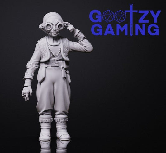 Alien Space Prophet (NPC Style) Single Miniature - SW Legion Compatible (38 - 40mm tall) Resin 3D Print - Gootzy Gaming - Gootzy Gaming