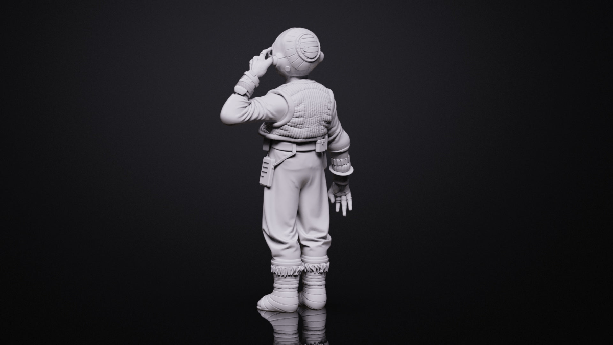 Alien Space Prophet (NPC Style) Single Miniature - SW Legion Compatible (38 - 40mm tall) Resin 3D Print - Gootzy Gaming - Gootzy Gaming