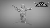 Alien Warbird Pirate Kragan Miniature - SW Legion Compatible (38-40mm tall) Resin 3D Print - Black Remnant - Gootzy Gaming