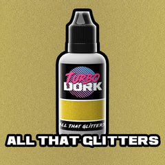 All That Glitters - Yellow Gold Metallic Paint - TurboDork - 20 mL Dropper Bottle - Gootzy Gaming