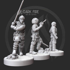 Alliance Hero, Pilot and Cold Weather Ver. - SW Legion Compatible Miniature (38-40mm tall) High Quality 8k Resin 3D Print - Dark Fire Designs - Gootzy Gaming