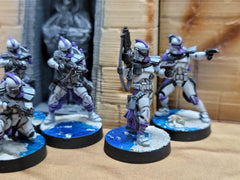 Alpha ARC Trooper Squad - 5 Mini Bundle - SW Legion Compatible (38-40mm tall) Multi-Piece Resin 3D Print - Dark Fire Designs - Gootzy Gaming