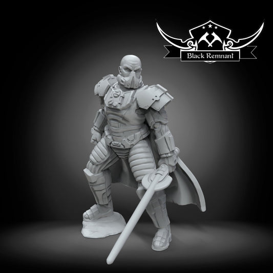 Ancient Evil Lord - SW Legion Compatible Miniature (38-40mm tall) High Quality 8k Resin 3D Print - Black Remnant - Gootzy Gaming