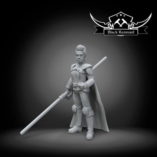 Angry Authority Executioner - Single Miniature - SW Legion Compatible (38-40mm tall) Resin 3D Print - Black Remnant - Gootzy Gaming