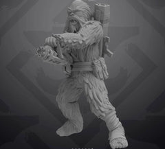 Angry Furball Warriors Miniatures - SW Legion Compatible (38-40mm tall) Resin 3D Print - Skullforge Studios - Gootzy Gaming