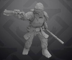 Angry Furball Warriors Miniatures - SW Legion Compatible (38-40mm tall) Resin 3D Print - Skullforge Studios - Gootzy Gaming