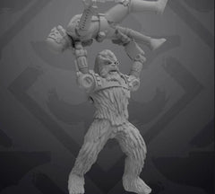 Angry Furball Warriors Miniatures - SW Legion Compatible (38-40mm tall) Resin 3D Print - Skullforge Studios - Gootzy Gaming