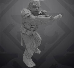 Angry Furball Warriors Miniatures - SW Legion Compatible (38-40mm tall) Resin 3D Print - Skullforge Studios - Gootzy Gaming