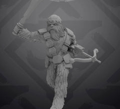 Angry Furball Warriors Miniatures - SW Legion Compatible (38-40mm tall) Resin 3D Print - Skullforge Studios - Gootzy Gaming