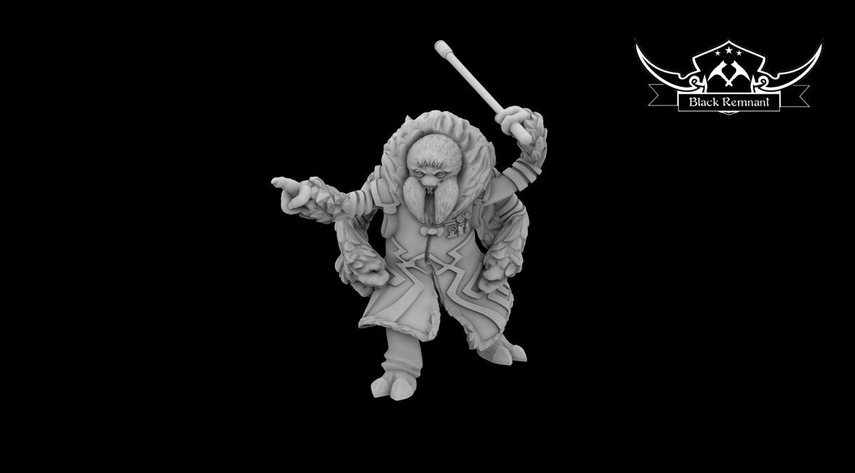 Angry Spider Admiral Miniature - SW Legion Compatible (38-40mm tall) Resin 3D Print - Black Remnant - Gootzy Gaming