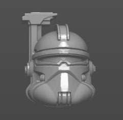 ARC High Officer Phase 2 Trooper Helmets - 5 bits pack - SW Legion Compatible Resin 3D Print - Dark Fire Designs - Gootzy Gaming