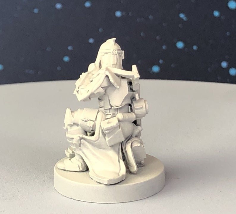 ARC Sonic Charge/Mine Clone Trooper Miniature - SW Legion Compatible (38-40mm tall) Resin 3D Print - Dark Fire Designs - Gootzy Gaming