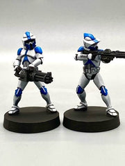 ARF Clone Trooper Heavies miniature - Single or Bundle - SW Legion Compatible (38 - 40mm tall) Multi - Piece Resin 3D Print - Dark Fire Designs - Gootzy Gaming