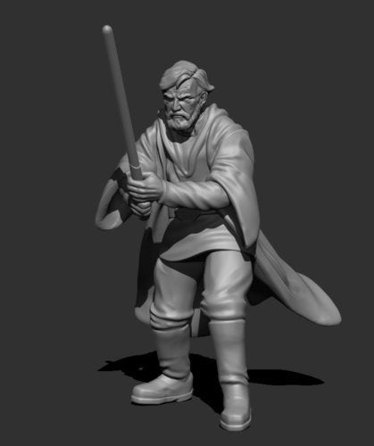 Astral Master Miniature - SW Legion Compatible (38 - 40mm tall) Resin 3D Print - Skullforge Studios - Gootzy Gaming