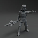 Authority Agent Kaiser Miniature- SW Legion Compatible (38-40mm tall) Resin 3D Print - Skullforge Studios - Gootzy Gaming
