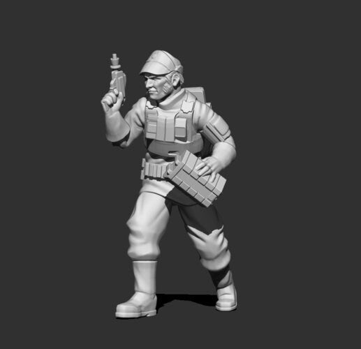 Authority Combat Medic Miniature - SW Legion Compatible (38 - 40mm tall) Resin 3D Print - Skullforge Studios - Gootzy Gaming