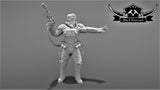Authority Demolition Trooper "Shrap" Miniature - SW Legion Compatible (38-40mm tall) Multi-Piece Resin 3D Print - Black Remnant - Gootzy Gaming