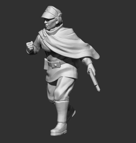 Authority Field Commander Miniature - SW Legion Compatible (38 - 40mm tall) Resin 3D Print - Skullforge Studios - Gootzy Gaming