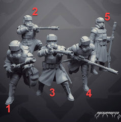 Authority Field Trench Mud Troopers - SW Legion Compatible Miniature (38-40mm tall) High Quality 8k Resin 3D Print - Skullforge Studios - Gootzy Gaming