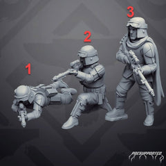 Authority Field Trooper Sniper Specialist - SW Legion Compatible Miniature (38 - 40mm tall) High Quality 8k Resin 3D Print - Skullforge Studios - Gootzy Gaming