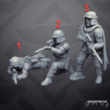 Authority Field Trooper Sniper Specialist - SW Legion Compatible Miniature (38-40mm tall) High Quality 8k Resin 3D Print - Skullforge Studios - Gootzy Gaming
