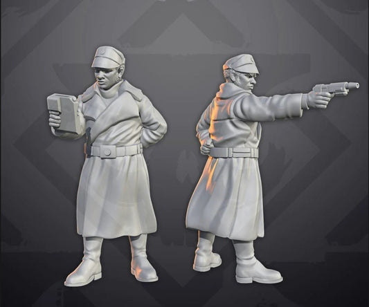 Authority Ground Commander Miniature - SW Legion Compatible (38 - 40mm tall) Resin 3D Print - Skullforge Studios - Gootzy Gaming