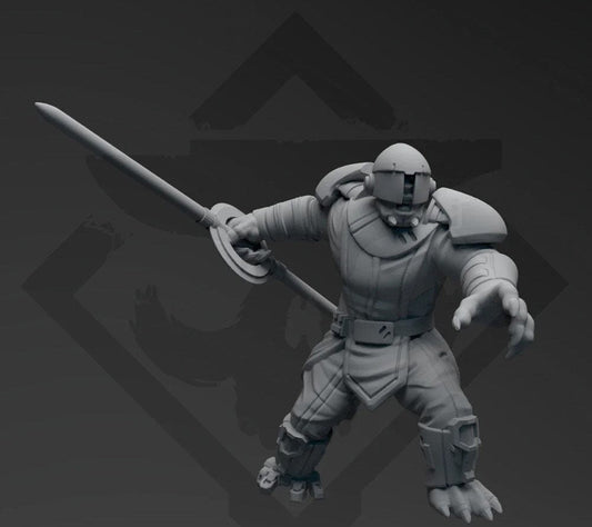 Authority Insidious Brute Sister Miniature - SW Legion Compatible (38-40mm tall) Resin 3D Print - Skullforge Studios - Gootzy Gaming