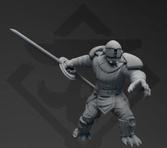 Authority Insidious Brute Sister Miniature - SW Legion Compatible (38-40mm tall) Resin 3D Print - Skullforge Studios - Gootzy Gaming