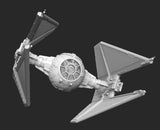 Authority Interceptor Starship - Resin Printed Model Kit - SW Legion Compatible Resin 3D Print - Dark Fire Designs - Gootzy Gaming