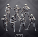 Authority ISB Bureau Field Agents - SW Legion Compatible Miniature (38-40mm tall) High Quality 8k Resin 3D Print - Skullforge Studios - Gootzy Gaming