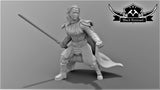 Authority Knight Marasiah Miniature - SW Legion Compatible (38-40mm tall) Resin 3D Print - Black Remnant - Gootzy Gaming
