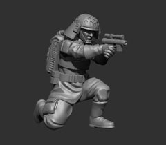 Authority Naval Trooper Squad - 5 Mini Bundle - SW Legion Compatible (38 - 40mm tall) Resin 3D Print - Skullforge Studios - Gootzy Gaming