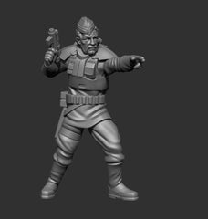 Authority Naval Trooper Squad - 5 Mini Bundle - SW Legion Compatible (38 - 40mm tall) Resin 3D Print - Skullforge Studios - Gootzy Gaming
