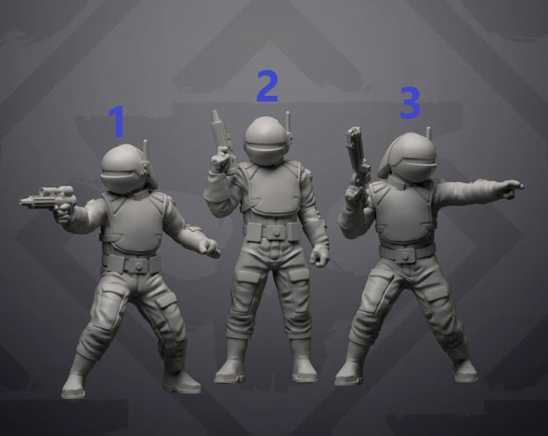 Authority Ordnance Engineer Miniature - SW Legion Compatible (38 - 40mm tall) Resin 3D Print - Skullforge Studios - Gootzy Gaming