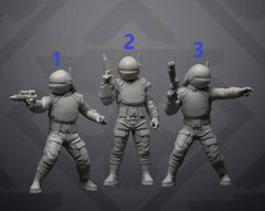 Authority Ordnance Engineer Miniature - SW Legion Compatible (38 - 40mm tall) Resin 3D Print - Skullforge Studios - Gootzy Gaming