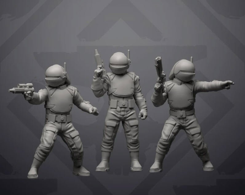 Authority Ordnance Engineer Miniature - SW Legion Compatible (38 - 40mm tall) Resin 3D Print - Skullforge Studios - Gootzy Gaming
