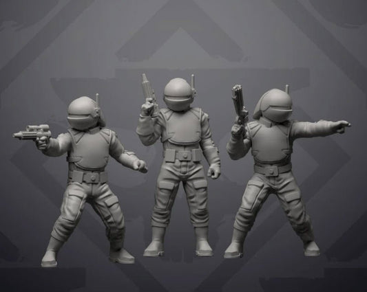 Authority Ordnance Engineer Miniature - SW Legion Compatible (38 - 40mm tall) Resin 3D Print - Skullforge Studios - Gootzy Gaming