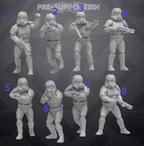 Authority Phase 1 Convert Troopers - Single Miniature - SW Legion Compatible (38-40mm tall) Resin 3D Print - Skullforge Studios - Gootzy Gaming