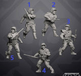 Authority Recon Shock Baton Trooper - Single Miniature - SW Legion Compatible (38-40mm tall) Resin 3D Print - Skullforge Studios - Gootzy Gaming