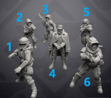 Authority Remnant Trooper Set 4 - Single Miniature - SW Legion Compatible (38-40mm tall) Resin 3D Print - Skullforge Studios - Gootzy Gaming