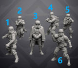 Authority Remnant Trooper Set 5 - Single Miniature - SW Legion Compatible (38-40mm tall) Resin 3D Print - Skullforge Studios - Gootzy Gaming
