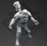 Authority SCAR Heavy Miniature - SW Legion Compatible (38-40mm tall) Resin 3D Print - Skullforge Studios - Gootzy Gaming