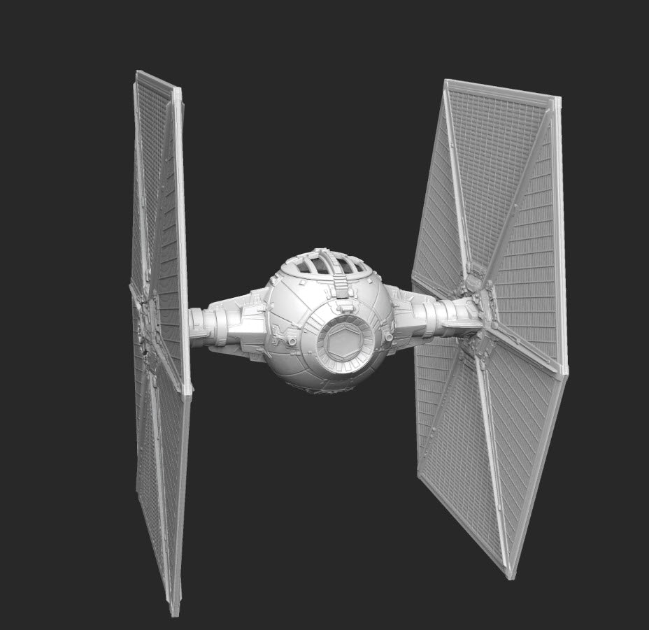 Authority Standard Combat Starship - Resin Printed Model Kit - SW Legion Compatible Resin 3D Print - Dark Fire Designs - Gootzy Gaming