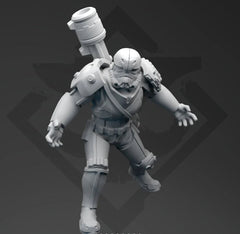 Authority Task Squad 66 - 7 Miniature bundle - SW Legion Compatible (38 - 40mm tall) Resin 3D Print - Skullforge Studios - Gootzy Gaming
